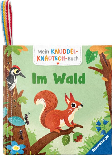 Bild zu Mein Knuddel-Knautsch-Buch: Im Wald; weiches Stoffbuch, waschbares Badebuch, Babyspielzeug ab 6 Monate