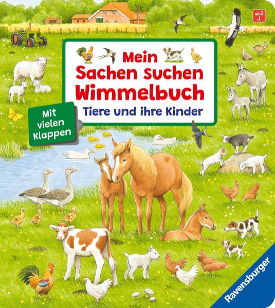 Bild zu Mein Sachen suchen Wimmelbuch: Tiere und ihre Kinder