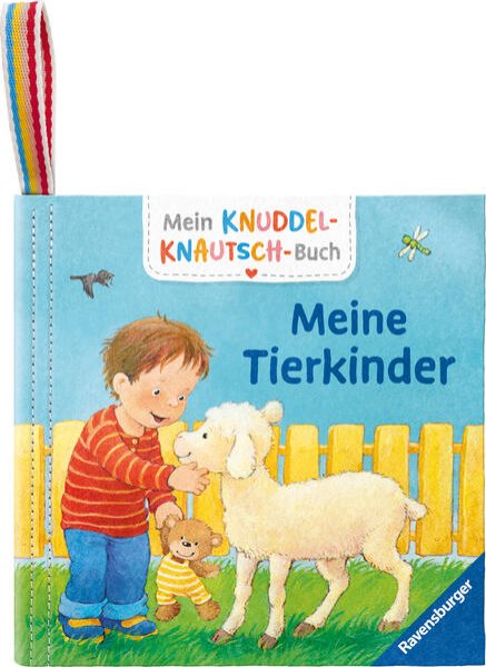 Bild zu Mein Knuddel-Knautsch-Buch: Meine Tierkinder; weiches Stoffbuch, waschbares Badebuch, Babyspielzeug ab 6 Monate