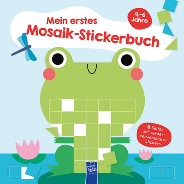 Bild zu Mein erstes Mosaik-Stickerbuch 4-6 Jahre (Cover Frosch)