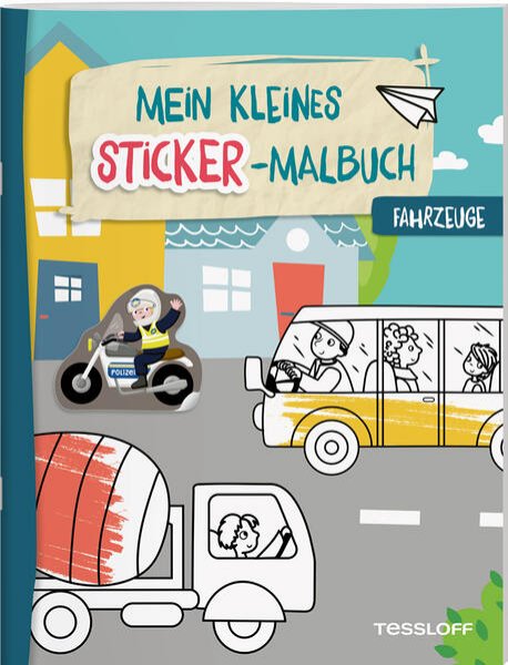 Bild zu Mein kleines Sticker-Malbuch. Fahrzeuge