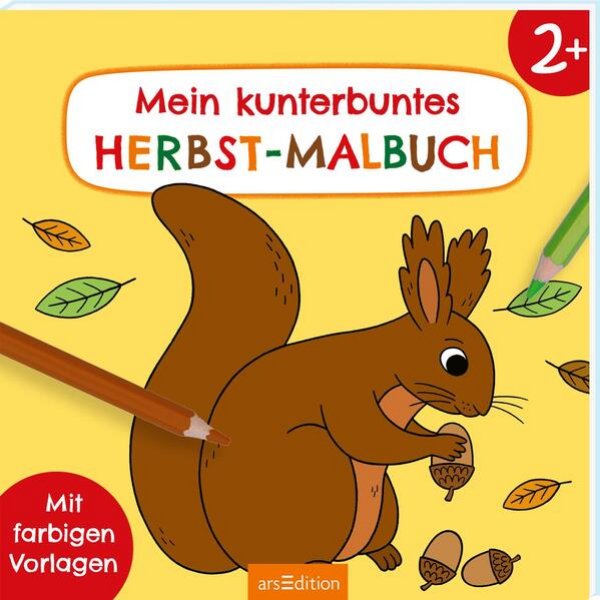 Bild zu Malbuch ab 2 - Mein kunterbuntes Herbst-Malbuch