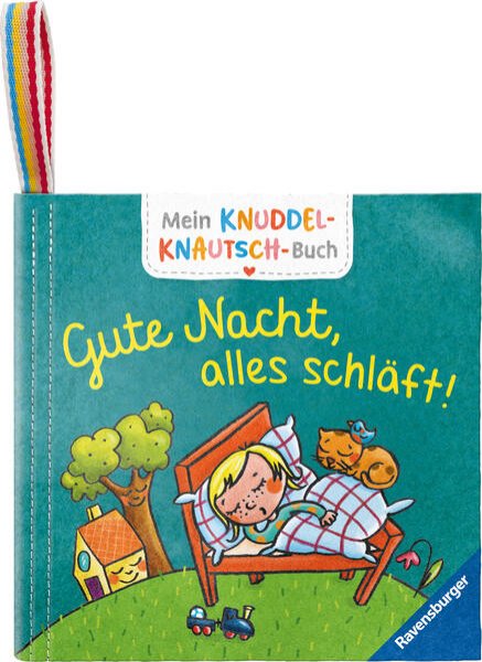 Bild zu Mein Knuddel-Knautsch-Buch: Gute Nacht; weiches Stoffbuch, waschbares Badebuch, Babyspielzeug ab 6 Monate