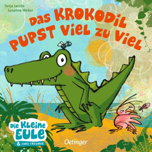 Bild zu Das Krokodil pupst viel zu viel