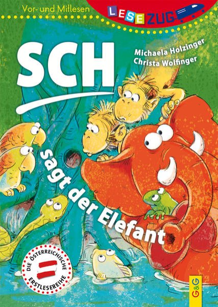 Bild zu LESEZUG/Vor-und Mitlesen: Sch, sagt der Elefant