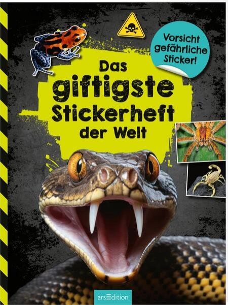 Bild zu Das giftigste Stickerheft der Welt