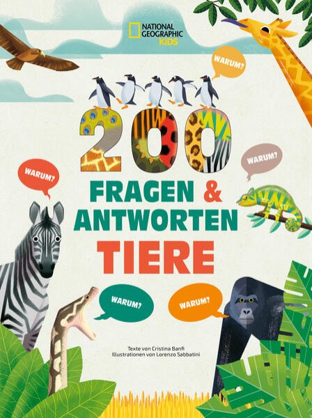 Bild zu Tiere. Frage- und Antwortbuch, mit 200 Fragen zu spannenden Naturthemen (200 Fragen & Antworten)