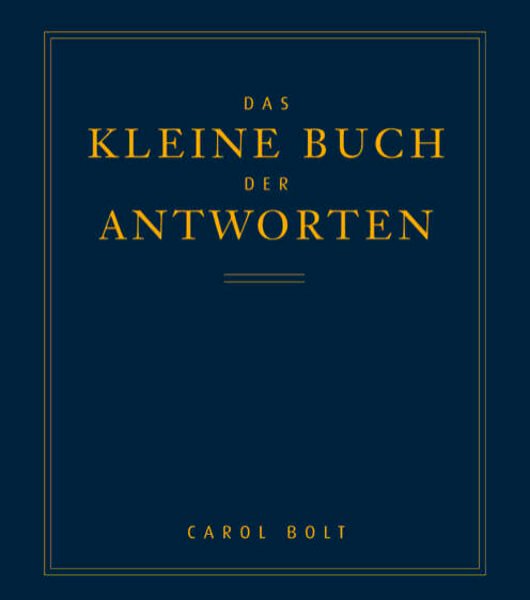 Bild zu Das kleine Buch der Antworten