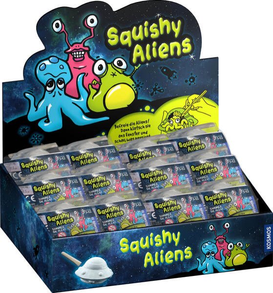 Bild zu Squishy Aliens (24-er Display)