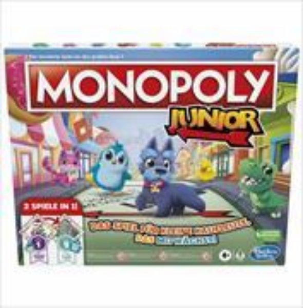 Bild von MONOPOLY JUNIOR 2 GAMES IN 1