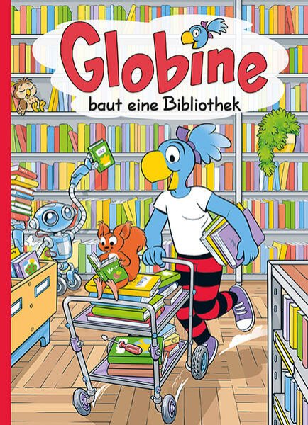 Bild von Globine baut eine Bibliothek